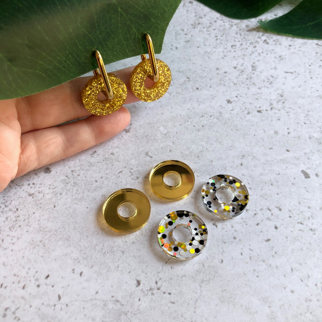 Bella Loop Earring Charms Multipack - Golden Celebration