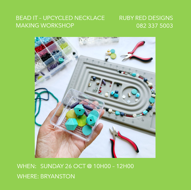 Bryanston - Bead It Necklace Making Workshop - Sunday 26 October