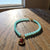 Santorini Sun - Light Blue / Red Necklace with Nautical Charms