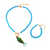 Santorini Sun - Turquoise / Cerise Pink Bracelet