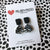 Earrings - Midnight Ice Triangle Drops