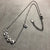 Dainty Flower Chain - Silver