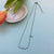 Dainty Flower Chain - Silver