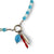 Palma Necklace | Turquoise Agate & Charm Cluster