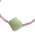 Maeve Necklace | Rose Quartz & Green Jade