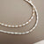Solana Layering Necklace in Silver or Gold