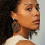 Wood Earrings - Natural Brown Leaf Drop Earrings