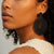 Wood Earrings - Funky Black Drop Earrings
