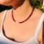 Luna Necklace | Garnet